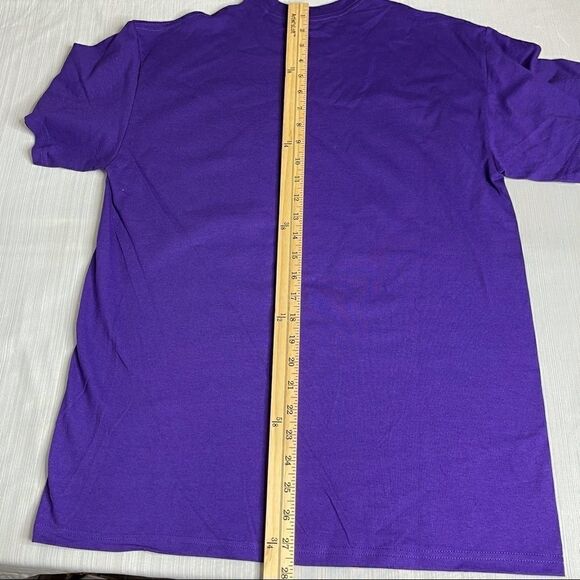 Gildan Men’s Purple Last Frontier Anchorage Alaska T-Shirt Size Medium - Picture 6 of 8